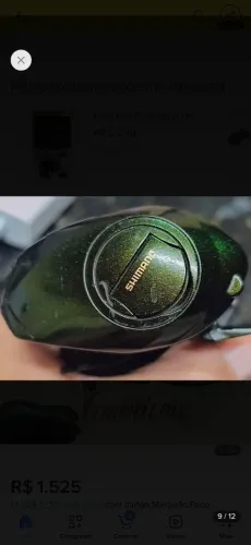 Carretilha Shimano curado 201e7