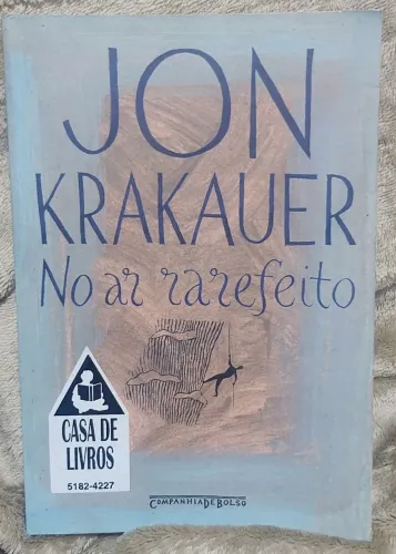 Livro No Ar Rarefeito de Jon Krakauer