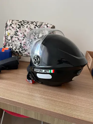 Capacete Spark Jet Aberto