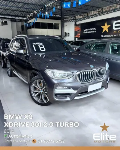 BMW X3 Xdrive 30I X-line 2.0 Turbo 252cv AUT 2018