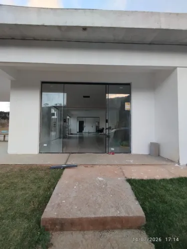 Vendo porta de vidro