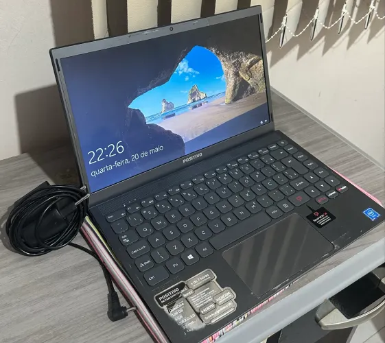 Notebook positivo motion gray q4128c-s