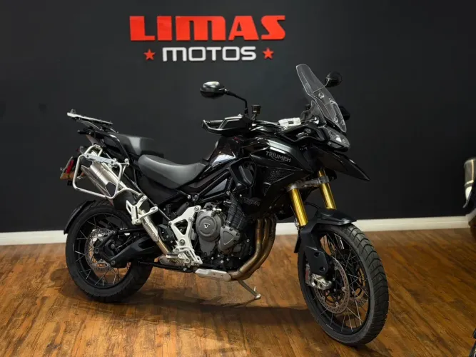 Tiger Rally Pro 1200 Preta 2024 Black Edition - Apenas 9.300 KM.
