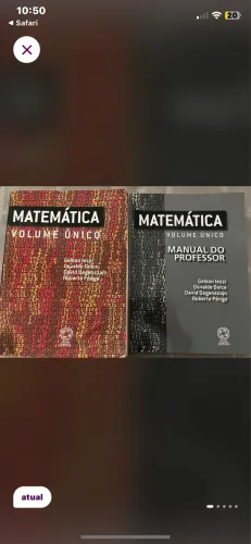 Matemática Volume Único - Gelson Iezzi