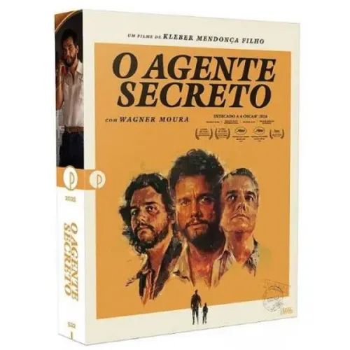 Blu-Ray O Agente Secreto (Edição Especial De Colecionador) Lacrado de Fábrica