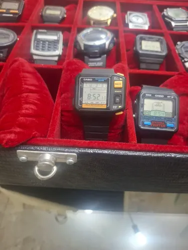 relógio casio j p 100 w sensor 