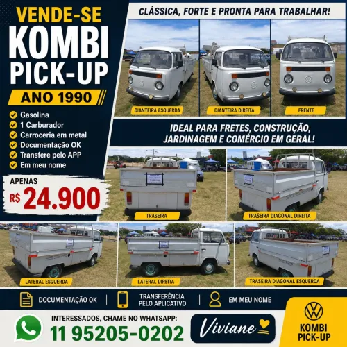 Volkswagen Kombi Pick-up 1990