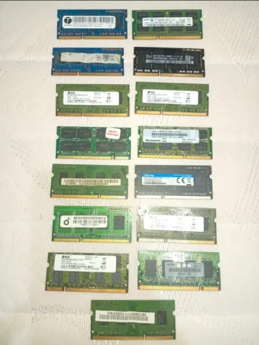 LOTE MEMÓRIAS NOTEBOOK