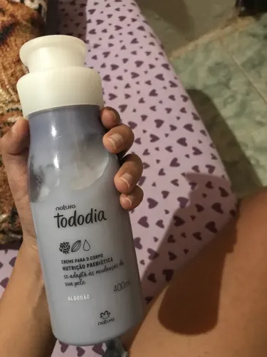 Creme natura tododia algodão 400mal