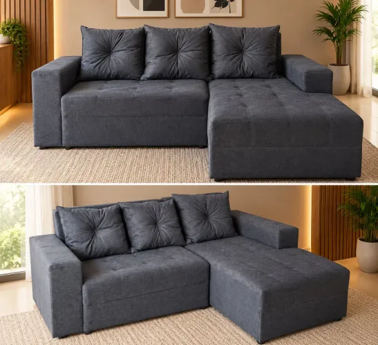 SOFÁ MADREZINHO COM CHAISE: RENOVE SUA SALA SEM ESTOURAR O ORÇAMENTO!