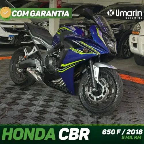 CBR 650f - 2018 - SOMENTE 5 MIL KM