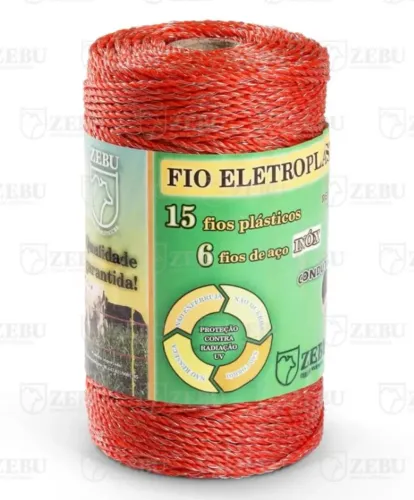 Fio Eletriplastico Cerca Rural 200m 