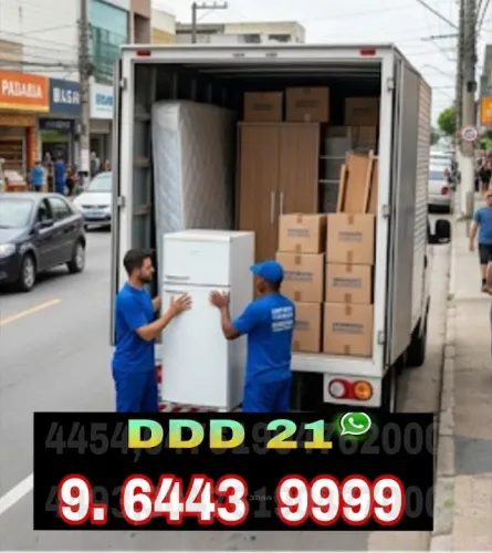 Frete em Jacarepagua - Mudanças com Alta Qualidade