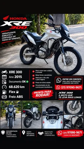 Honda XRE 300/ 300 Abs/ Flex 2015