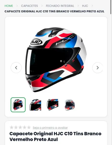 Capacete HJC c10 Tins novo na caixa 