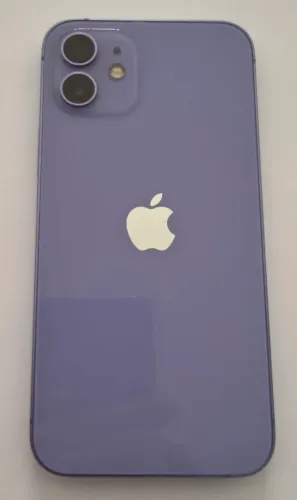 Smartphone Apple 12 lilás com 128gb