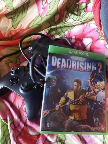Controle e fonte de xbox one fat