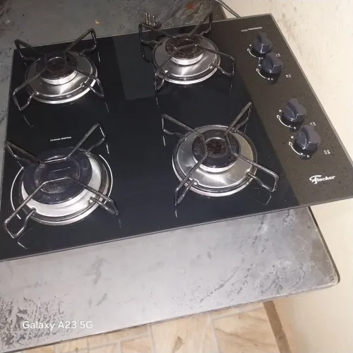 Fogao cooktop 4 bocas