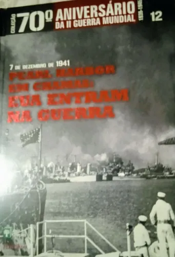 DVD + Livro 70º Aniversário da II Guerra Mundial Volumes Novos Lacrados Acompanha DVD