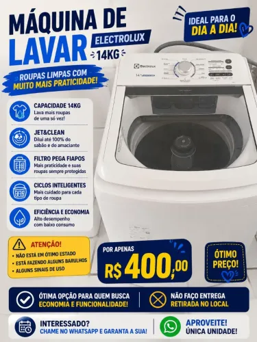 Máquina de lavar