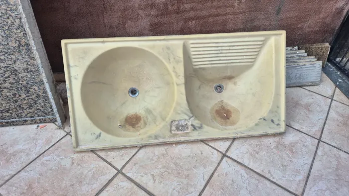 Tanque Duplo para lavar roupa