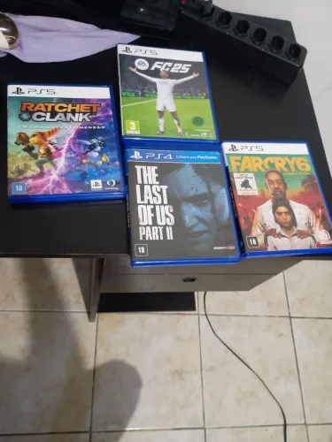 Combo de 4 Jogos Ps5 ( PRA VENDER RÁPIDO!)