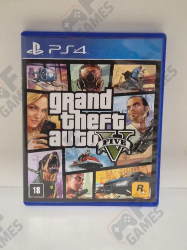 GTA 5 PS4 Seminovo | Aceito Cartão!!!
