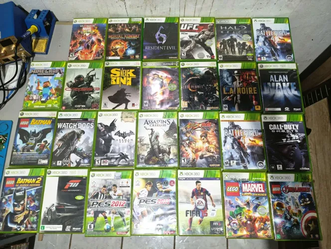 Jogos originais xbox 360