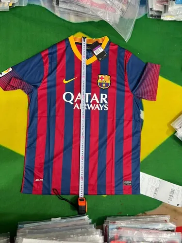 Camisa Barcelona GG 2013-2014 personalizada Messi 10