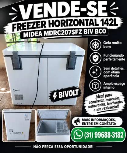 Vende-se freezer horizontal