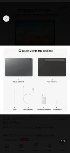 Vendo Tablet Samsung S10 FE