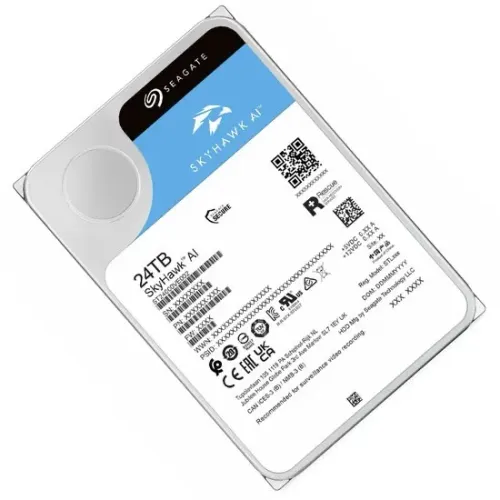 HD Seagate SkyHawk AI ST24000VE002 24TB 3.5" 7200RPM 512MB - Lacrado na caixa!