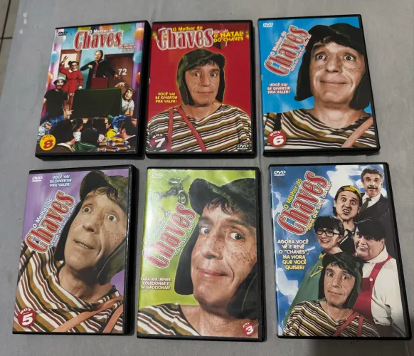 6 DVDs do Chaves 