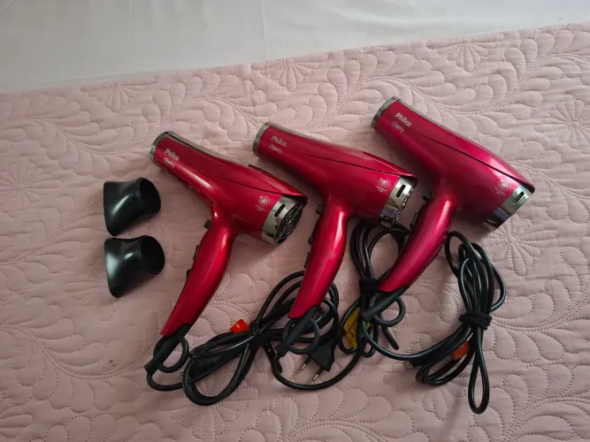 3 secador do cabelo philco cherry