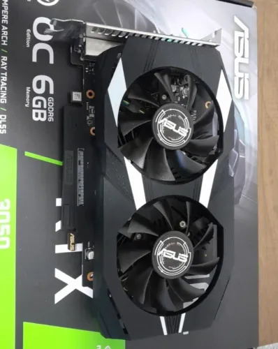 Placa de vídeo Geforce RTX 3050 6gb