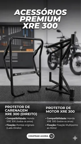 Protetor carenagem e motor xre 300