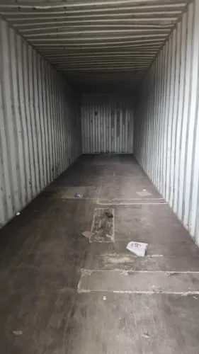 Container dry original 40 pés para depósito e Almoxarifado, Consulte frete
