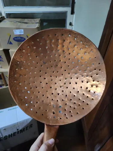 Conjunto de Cobre Antigo Legítimo