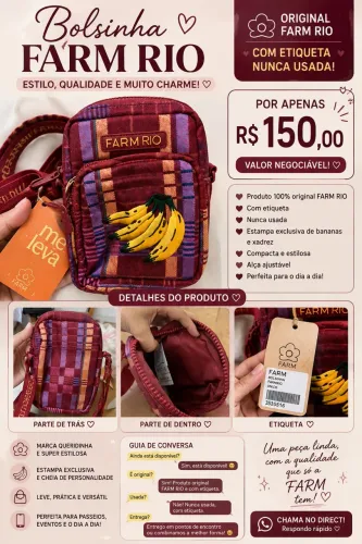 Bolsa Farm Rio - Original