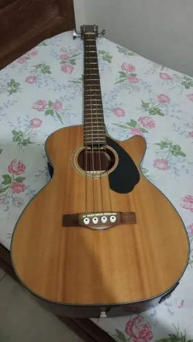 Baixolão Fender  [Fender CB-60SCE Bass Natural WN]