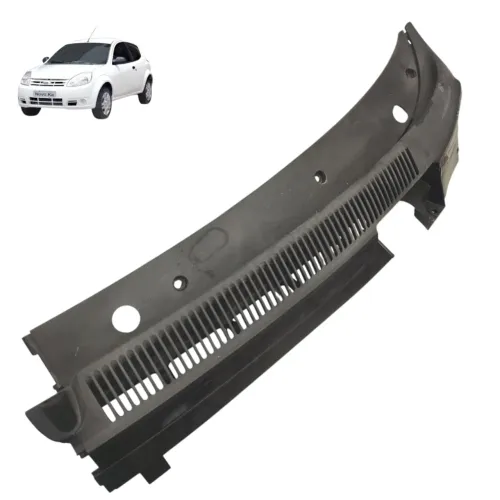 Grade Churrasqueira Esquerda Ford Ka 2008 2009 2010 2011 12 Preto
