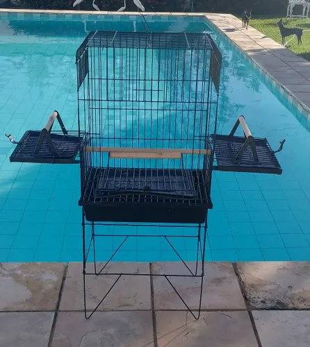 Gaiola Viveiro Triplex com 3 Abas - OFERTA