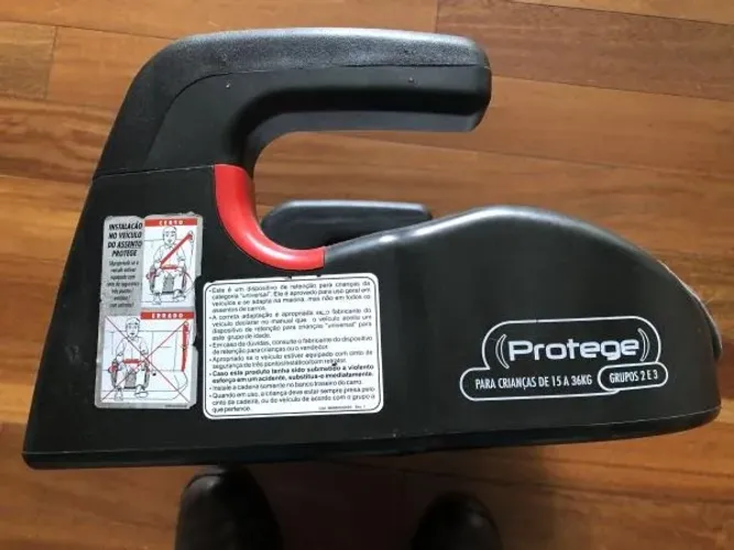 Cadeirinha para Auto - Booster - Protege - Mescla Preto e Cinza
