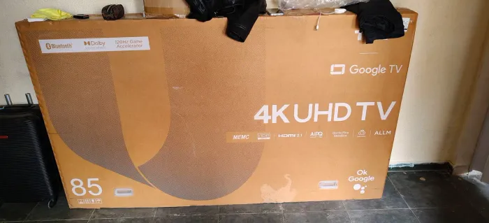 TV TLC 4K 85 polegadas 