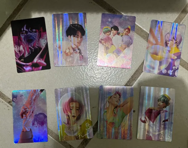 Coleção de cards Saja Boys