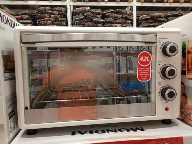 PROMOÇÃO FORNO ELÉTRICO MONDIAL 42L