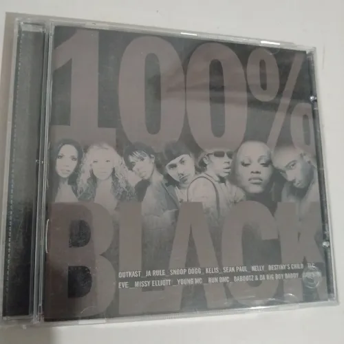 Cd 100% Black ano 2004 rap hip-hop internacional