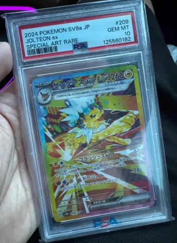 Jolteon ex 209/187 JP - PSA10
