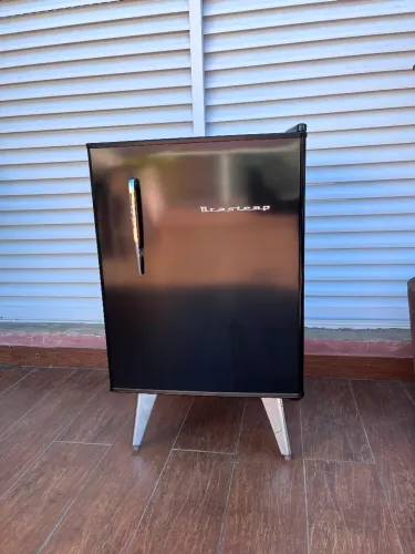 Frigobar brastemp retro vintage preto entrego se não for longe