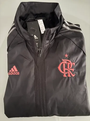 Jaqueta nylon adidas Flamengo oficial nova 